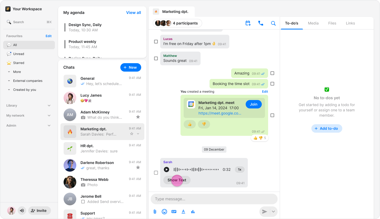 Playing Audio Messages screenshot 4