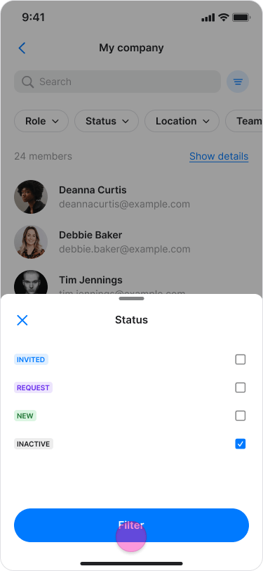 Re-Invite Team Members screenshot 4