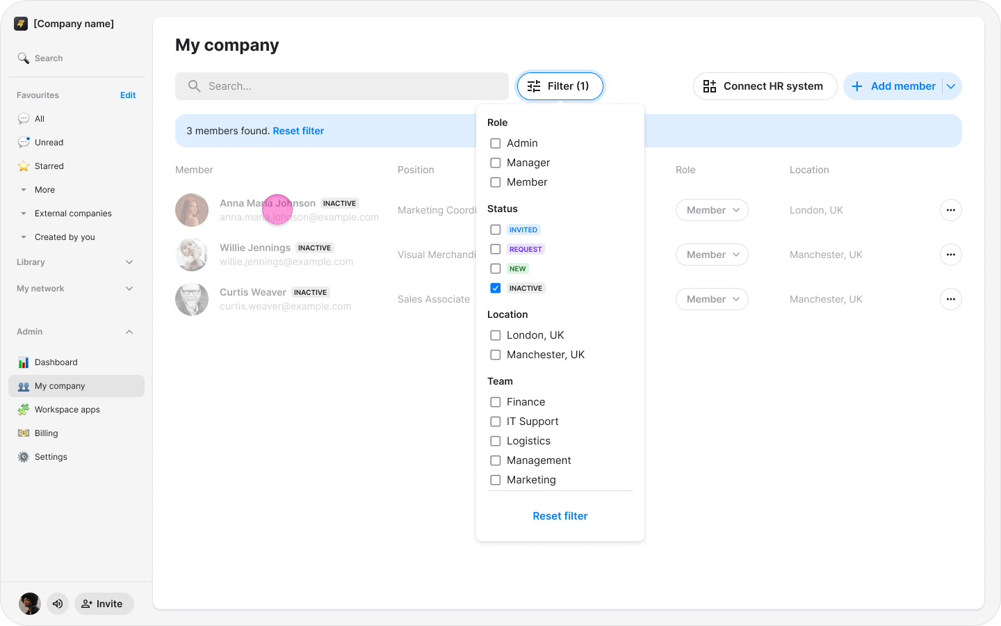 Re-Invite Team Members screenshot 10