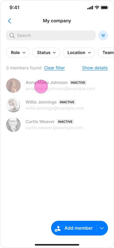 Re-Invite Team Members screenshot 5
