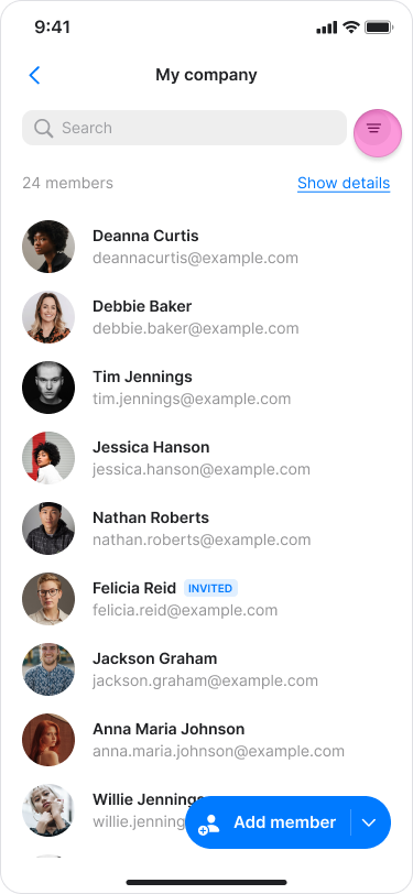 Re-Invite Team Members screenshot 3