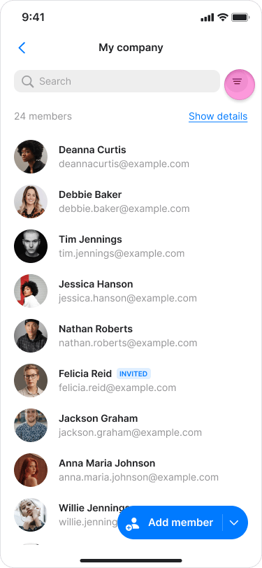 Re-Invite Team Members screenshot 3