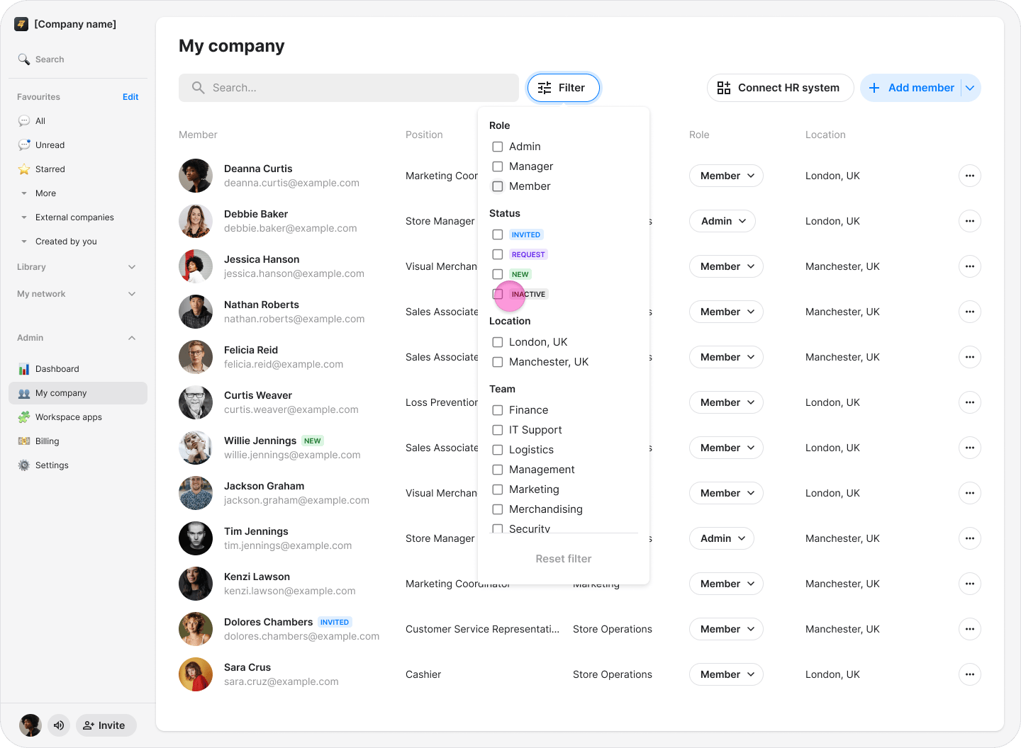 Re-Invite Team Members screenshot 9