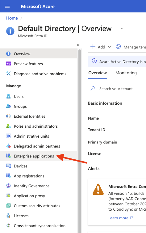 Select Enterprise Applications