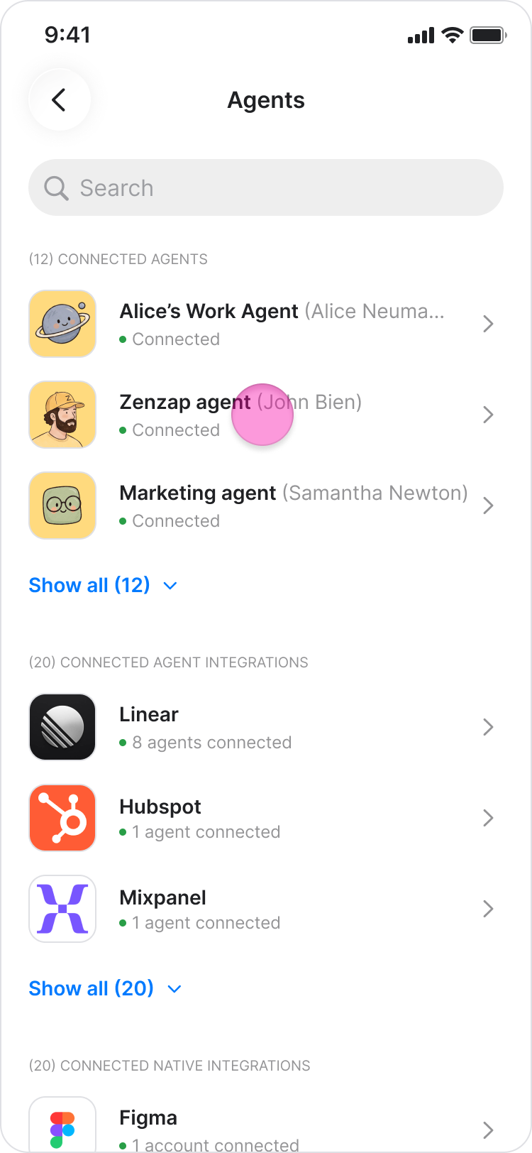 Disconnect an AI Agent screenshot 3