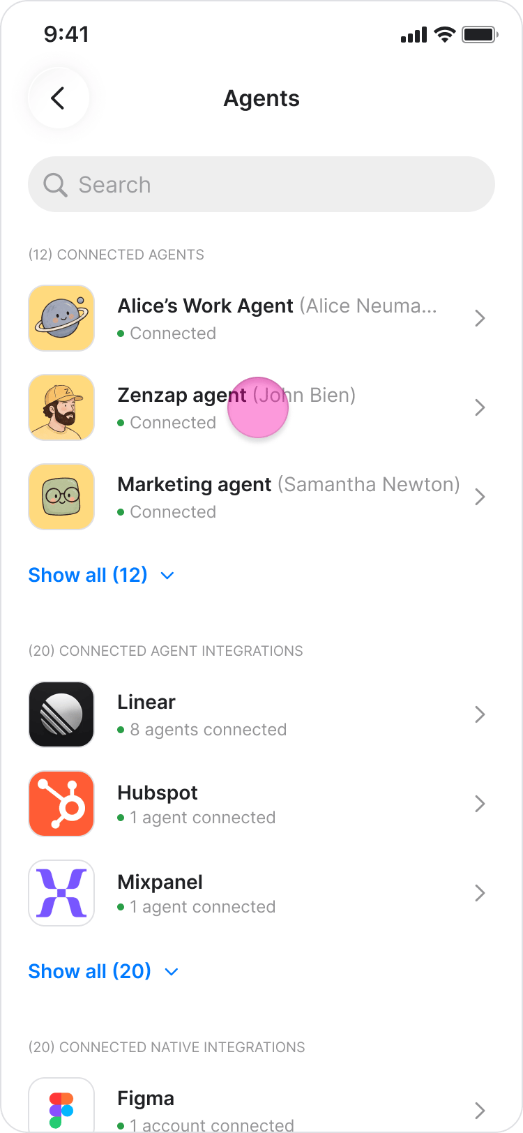 Disconnect an AI Agent screenshot 3