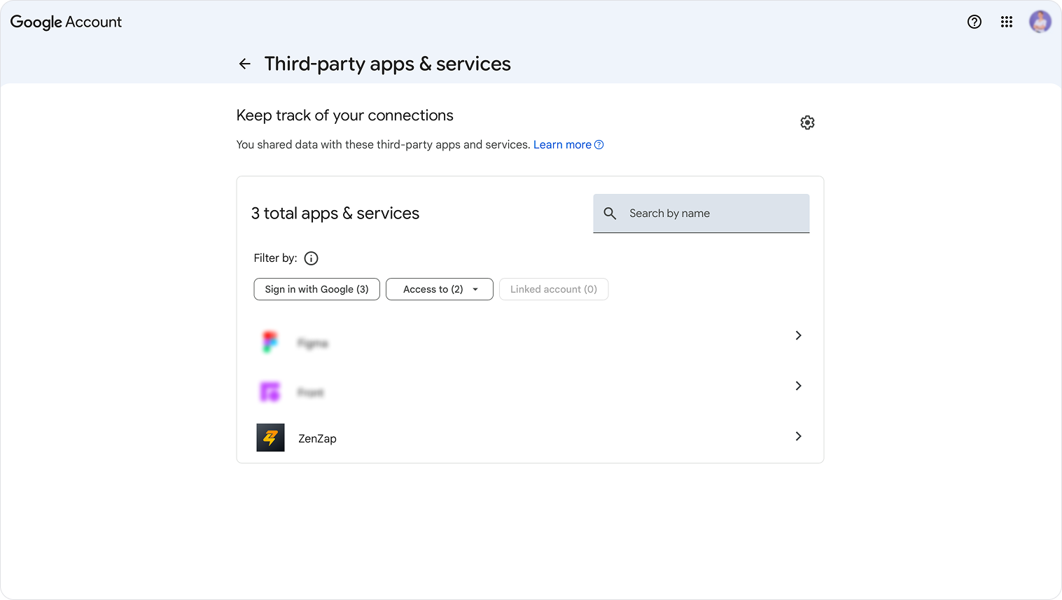 Disconnect Your Google Calendar screenshot 1