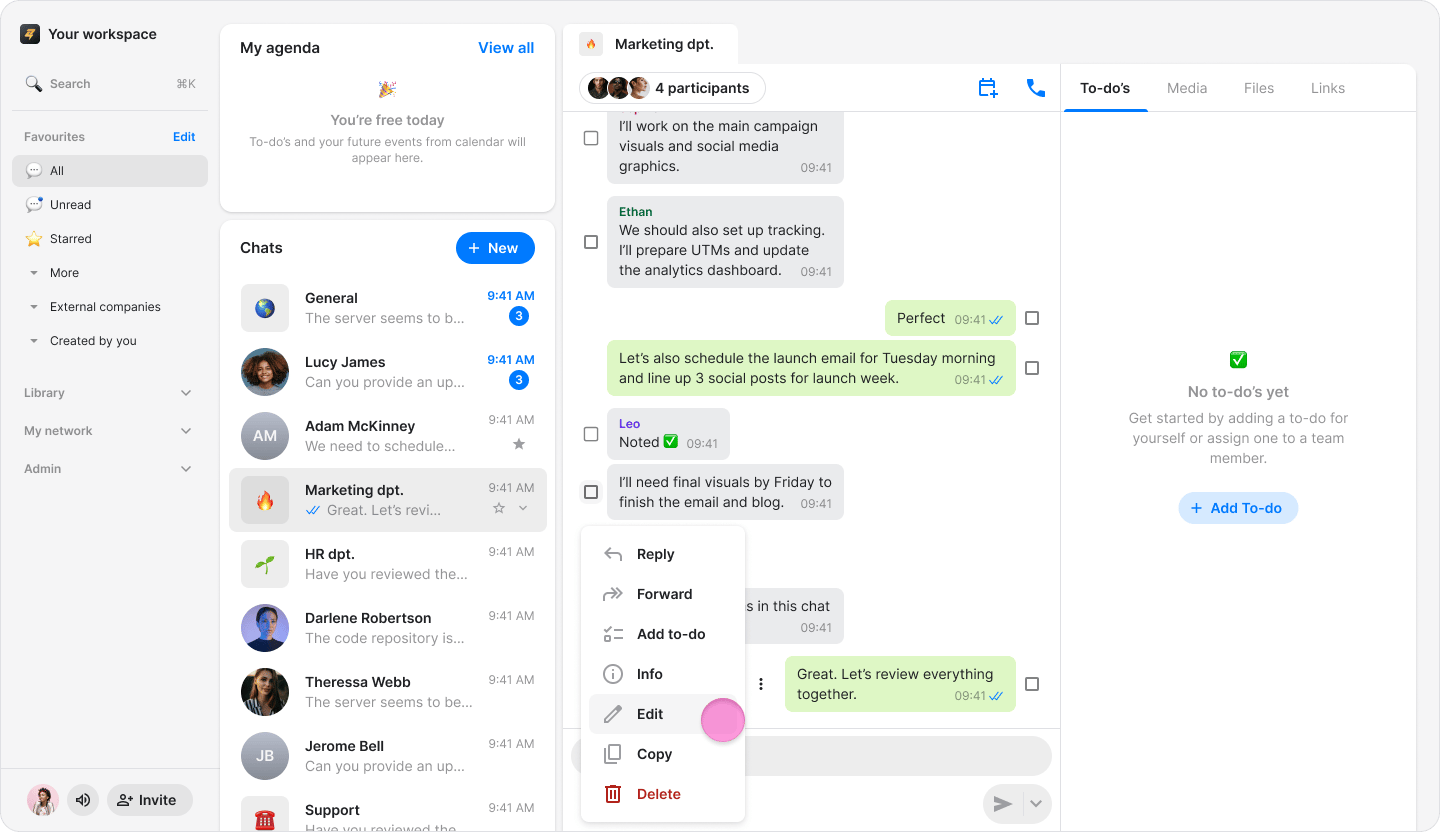 Edit Messages screenshot 7