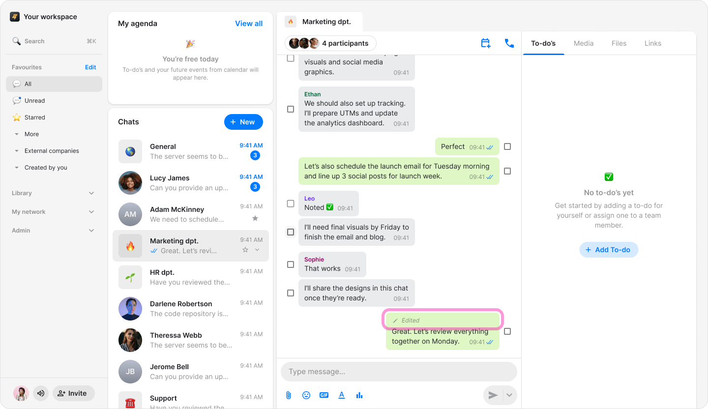 Edit Messages screenshot 9