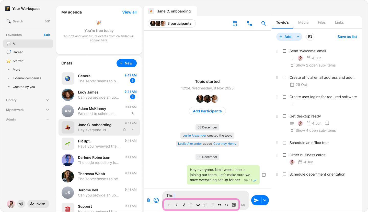 Format Your Messages screenshot 3