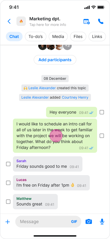 Forward Messages screenshot 1
