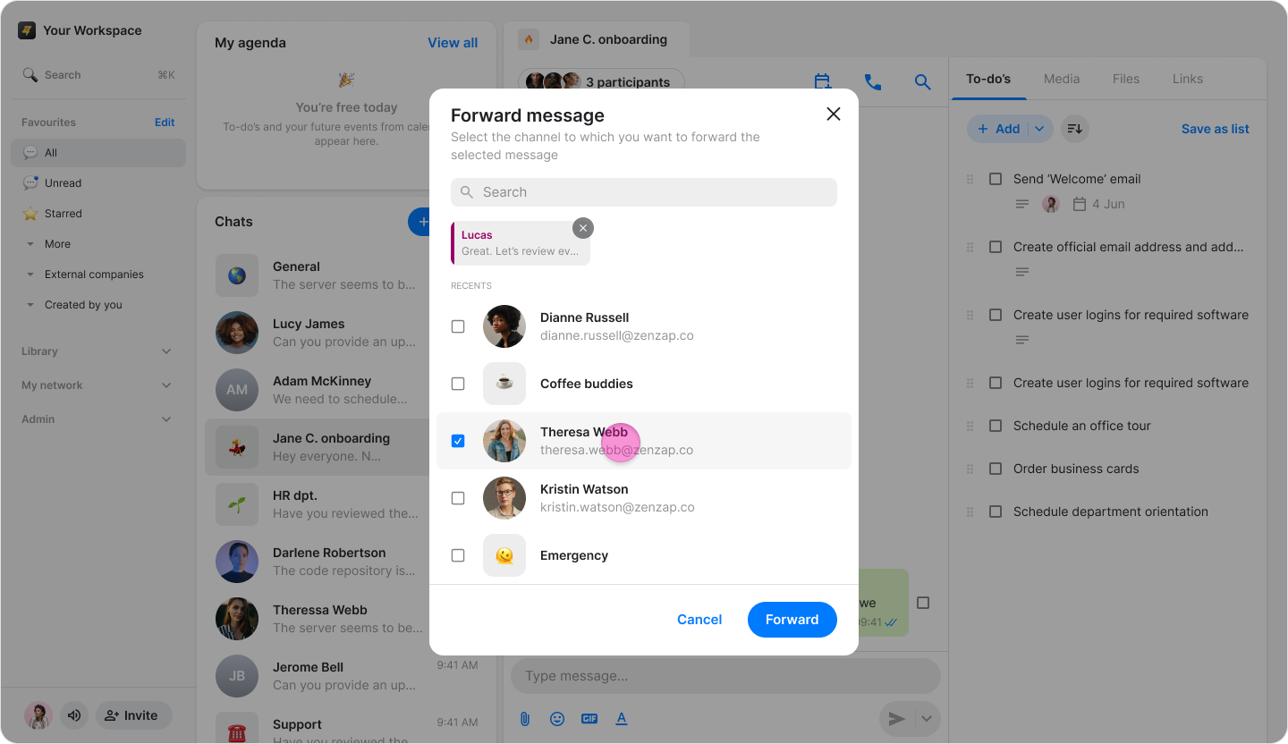 Forward Messages screenshot 6
