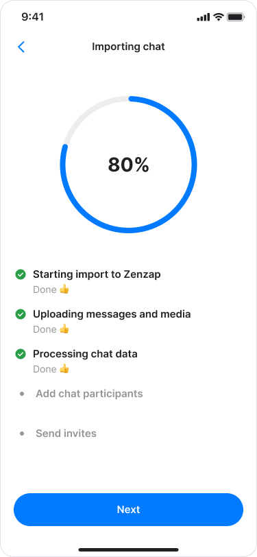Import Whatsapp Chats screenshot 8