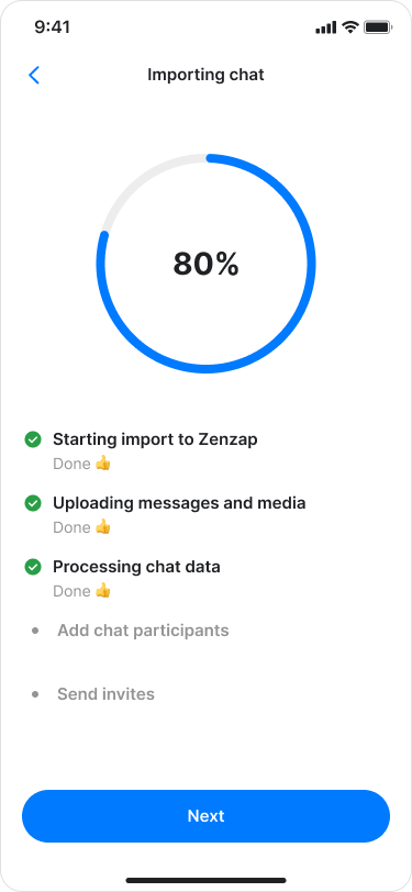 Import Whatsapp Chats screenshot 8