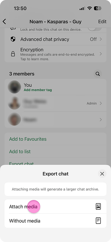 Import Whatsapp Chats screenshot 4
