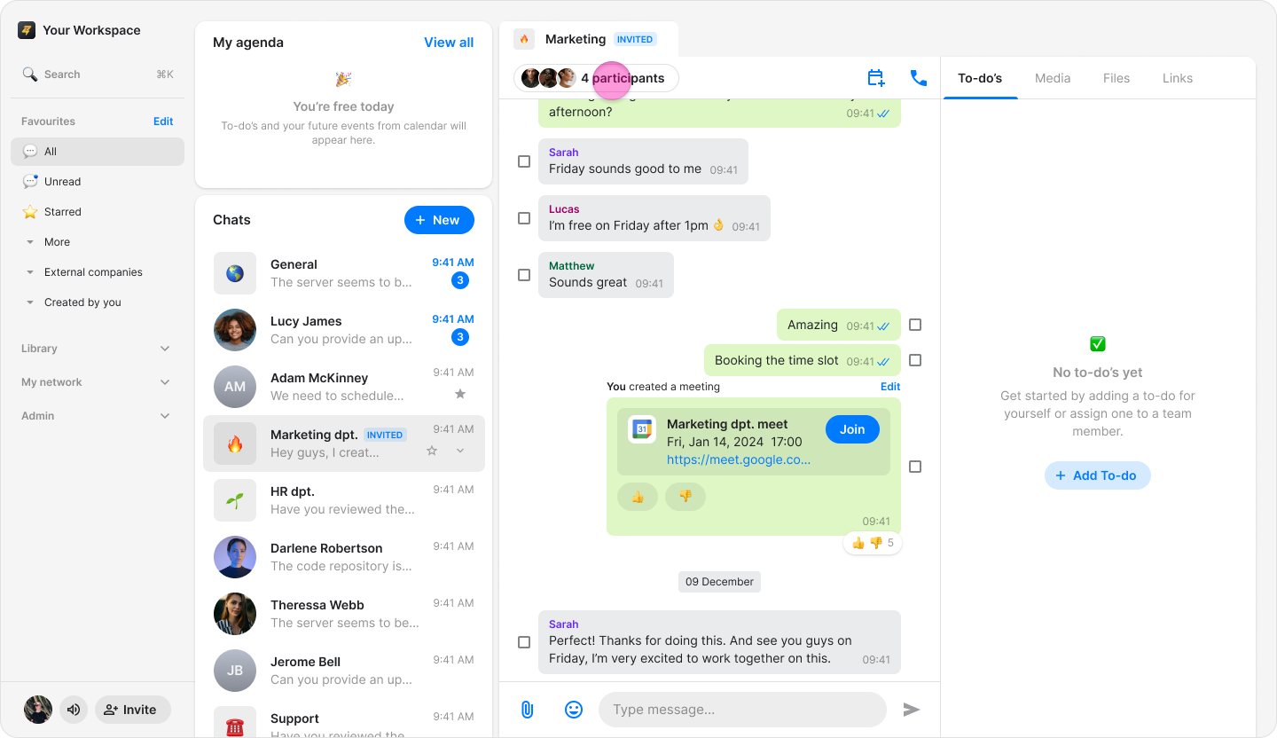Leave a Topic screenshot 5