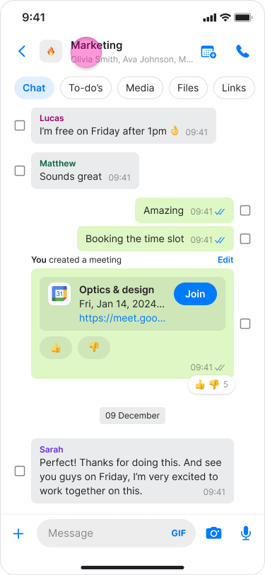 Leave a Topic screenshot 1