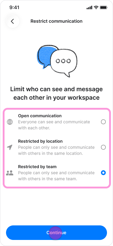 Limiting Communication screenshot 3