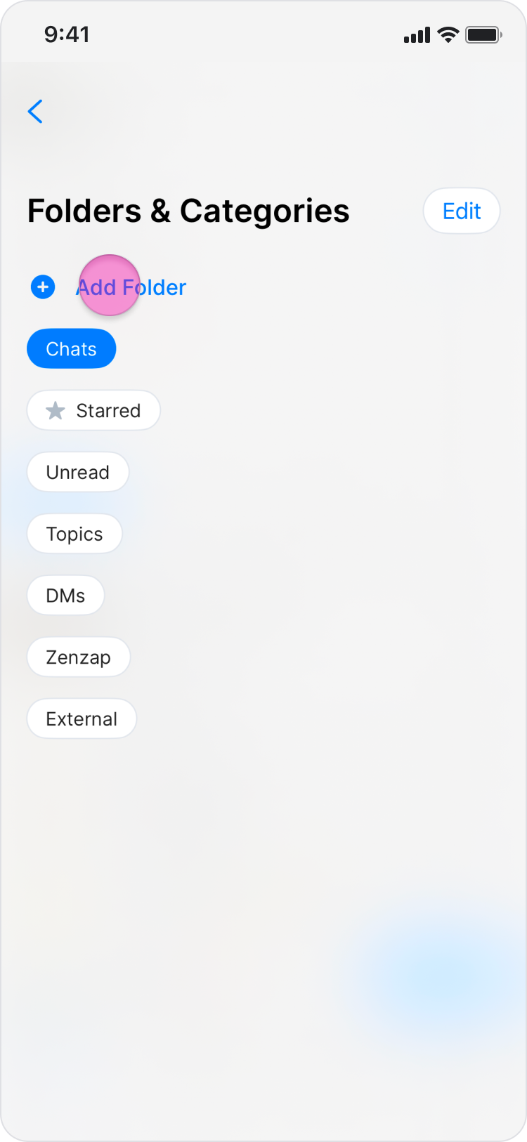 Manage Folders screenshot 2