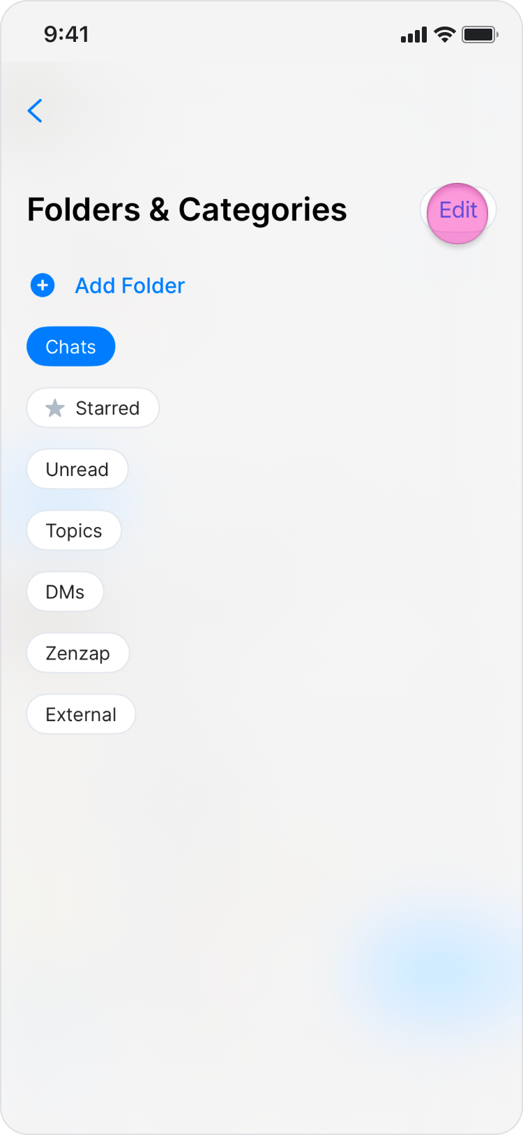 Manage Folders screenshot 3
