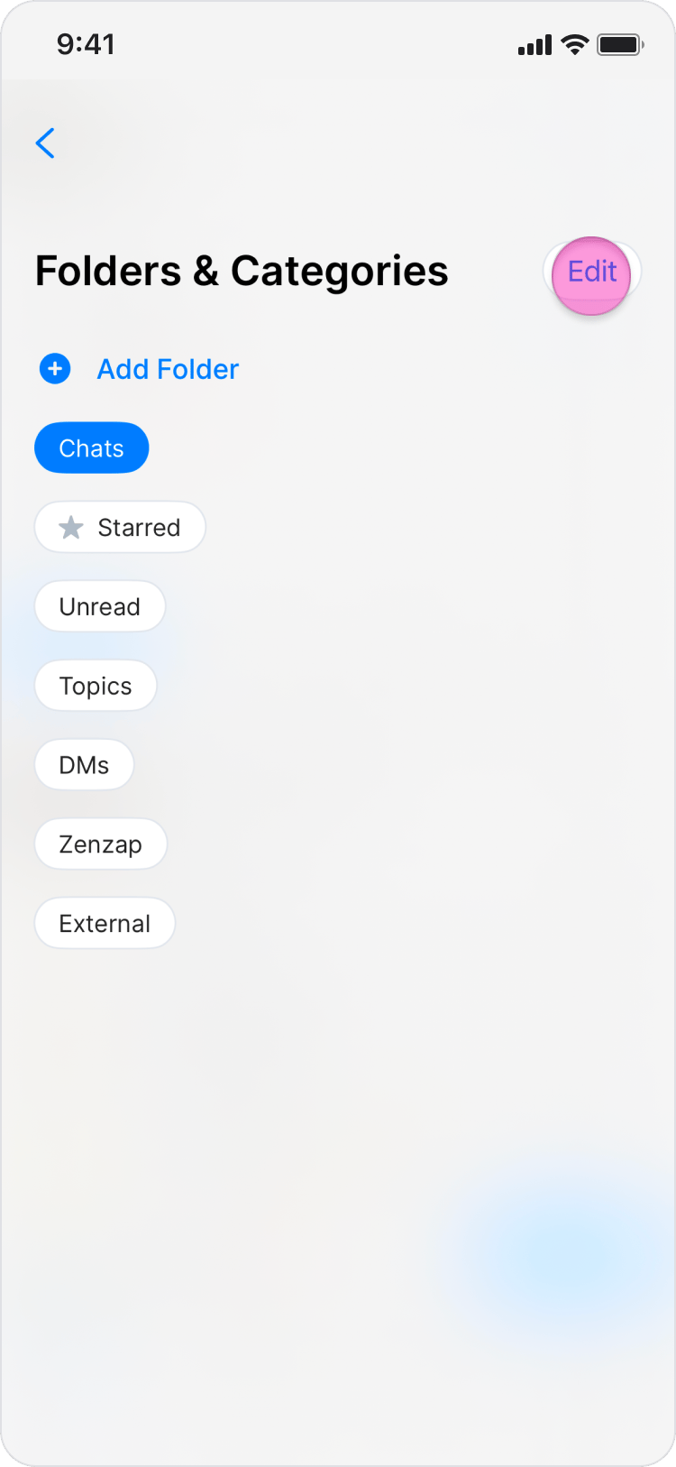 Manage Folders screenshot 3