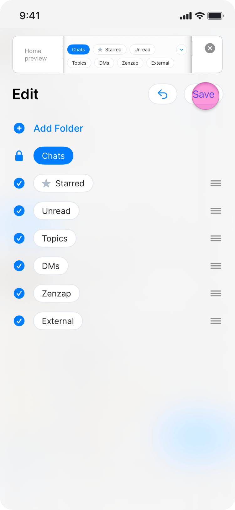Manage Folders screenshot 4