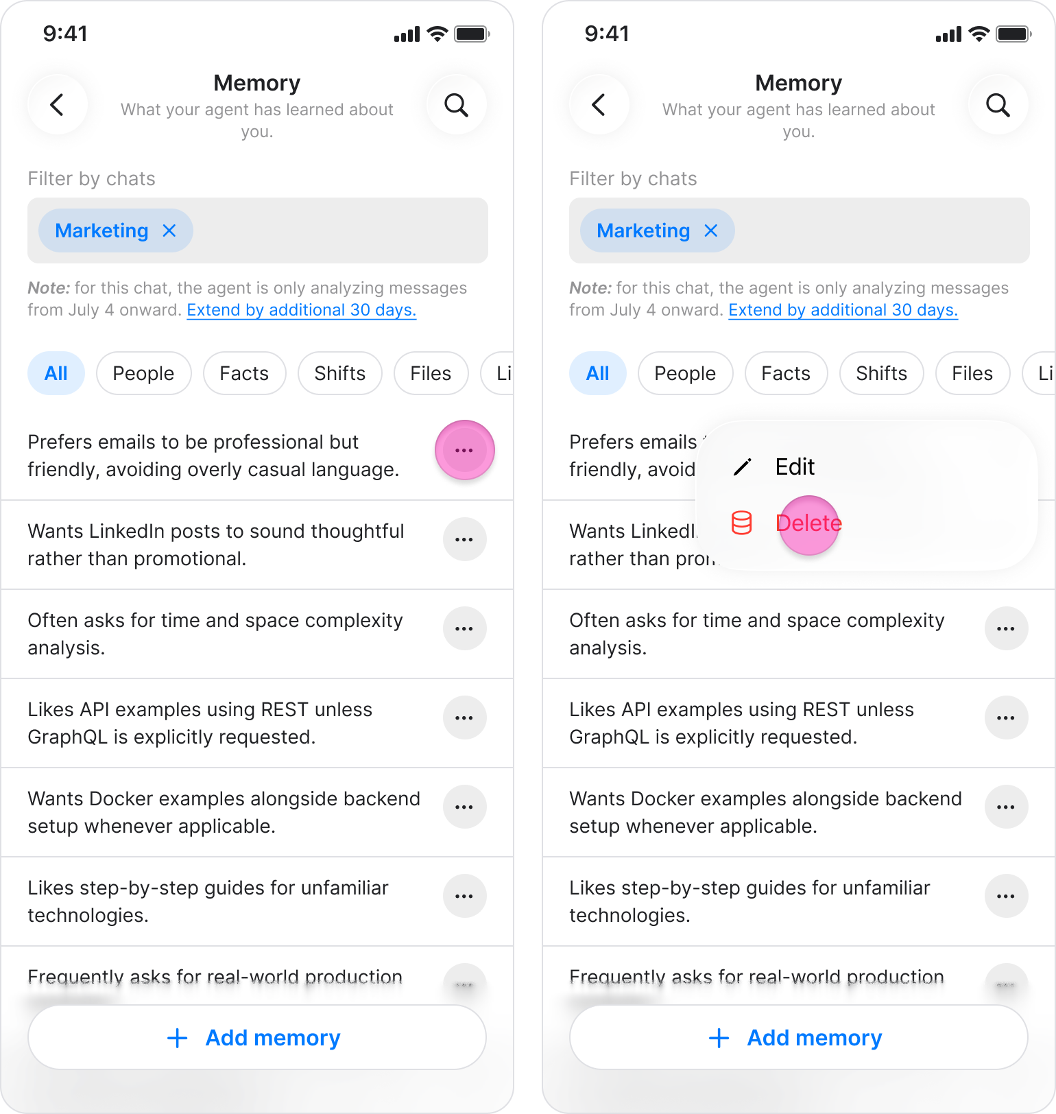 Manage Your Agent’s Memory screenshot 10