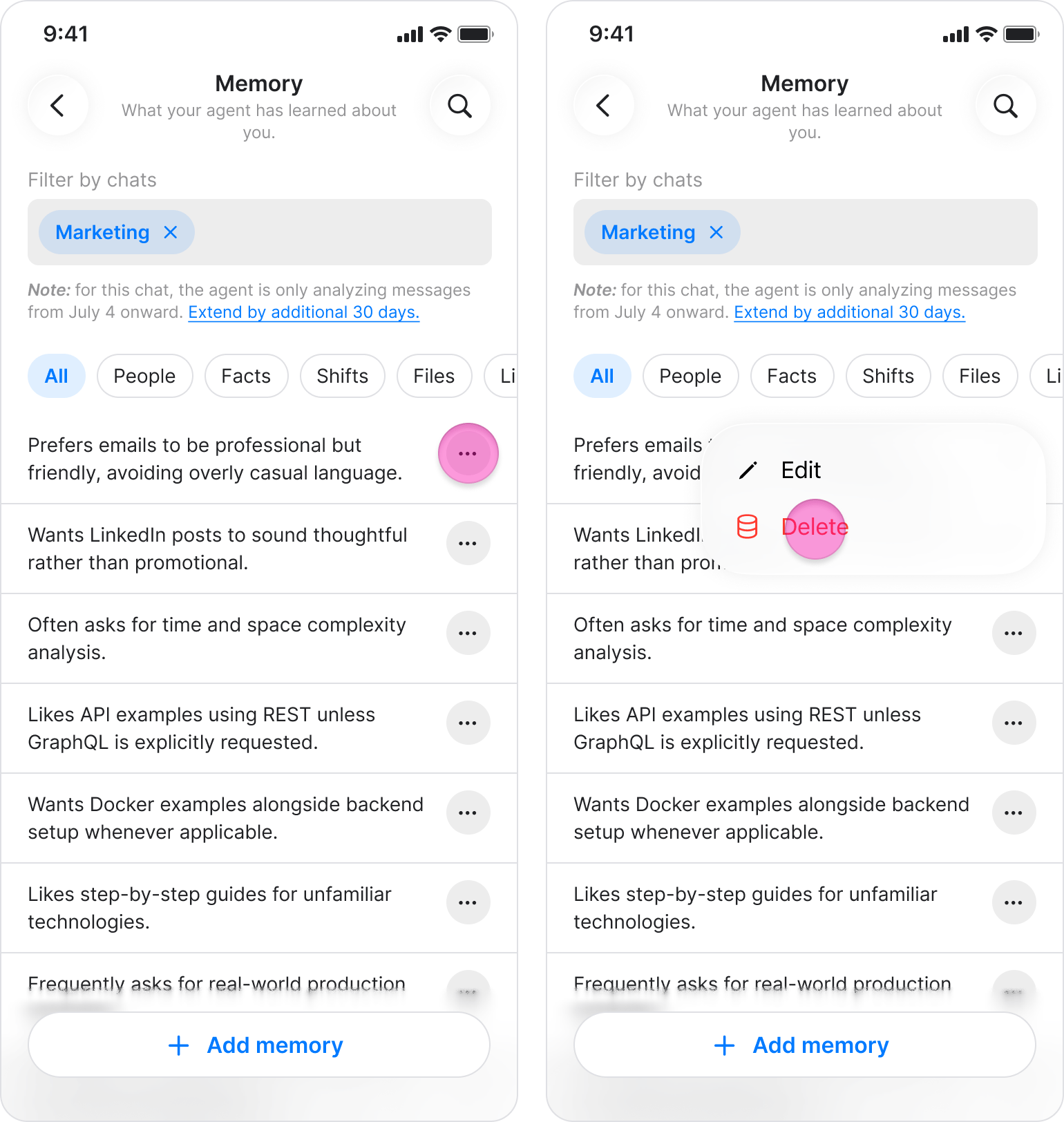 Manage Your Agent’s Memory screenshot 10