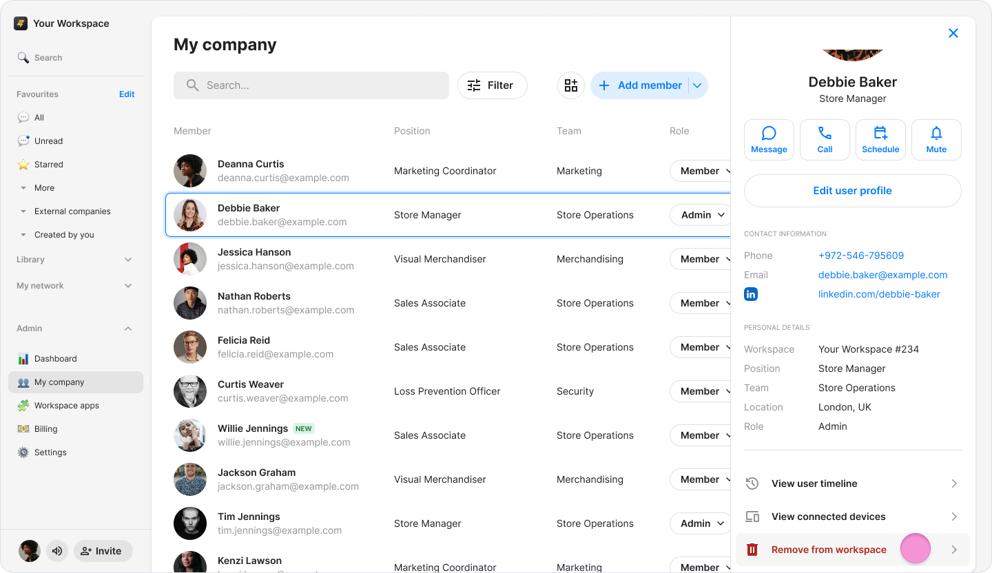 Remove Employee Access screenshot 6