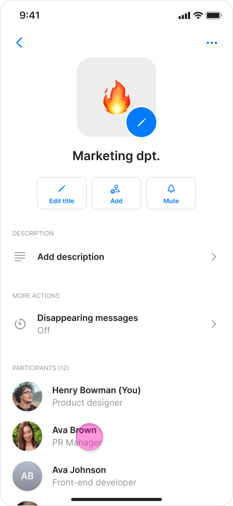 Remove People from a Topic screenshot 2