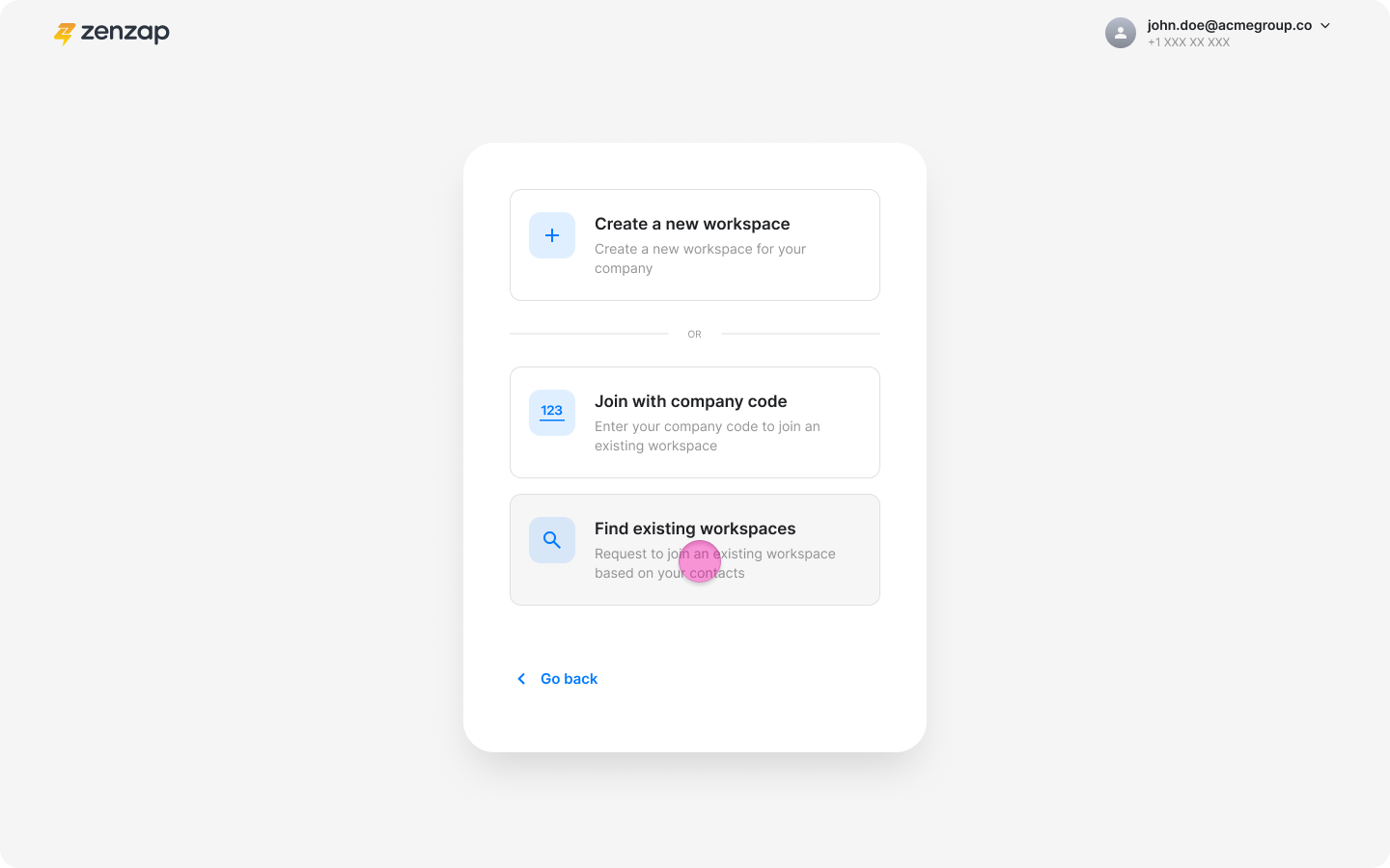 Request to Join your Company's Workspace screenshot 18