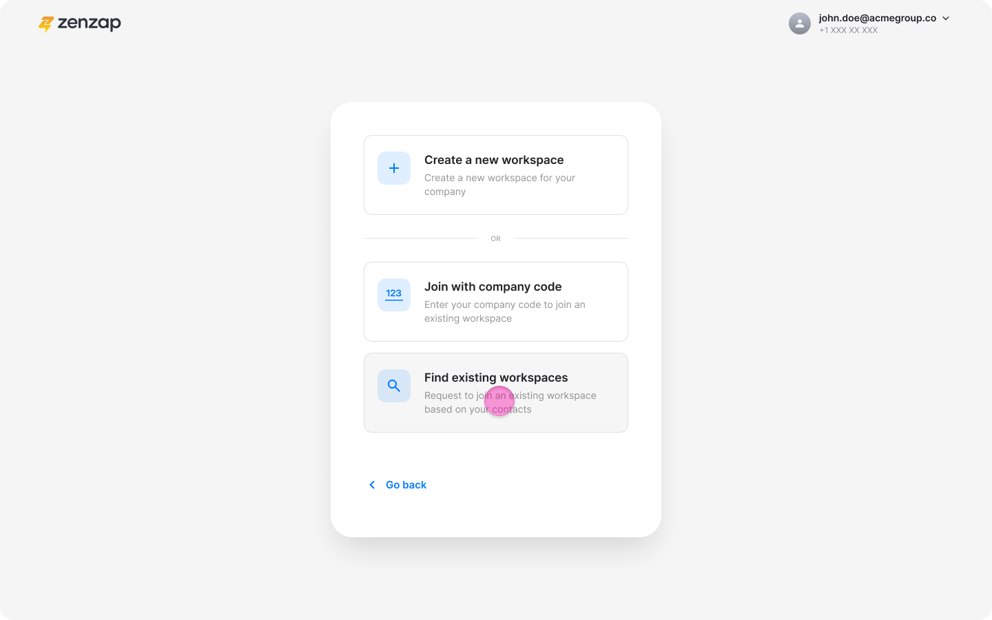 Request to Join your Company's Workspace screenshot 18