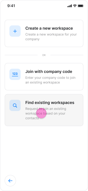 Request to Join your Company's Workspace screenshot 8