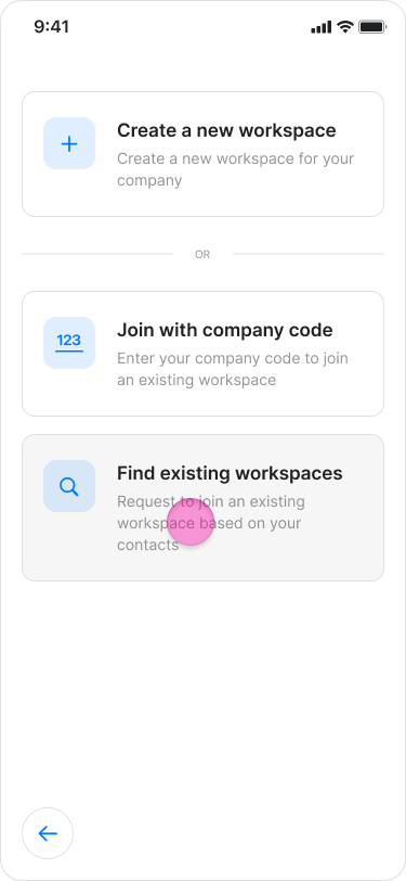 Request to Join your Company's Workspace screenshot 8