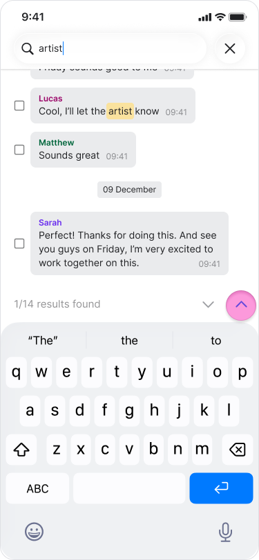 Search in Chat screenshot 2