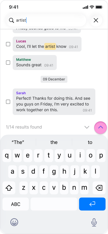 Search in Chat screenshot 2