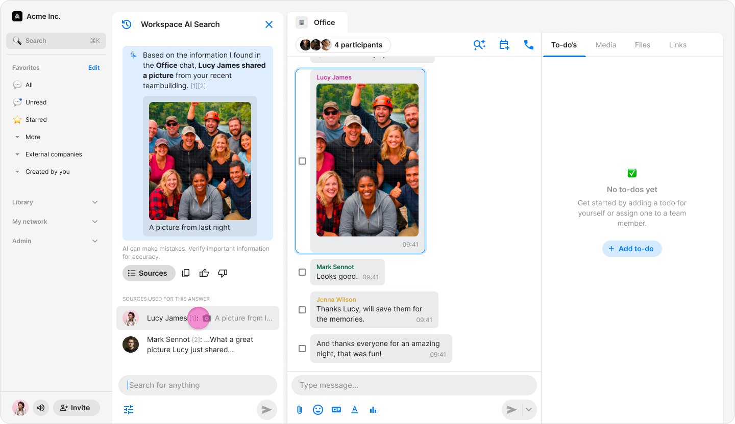Search Your Workspace With AI screenshot 8