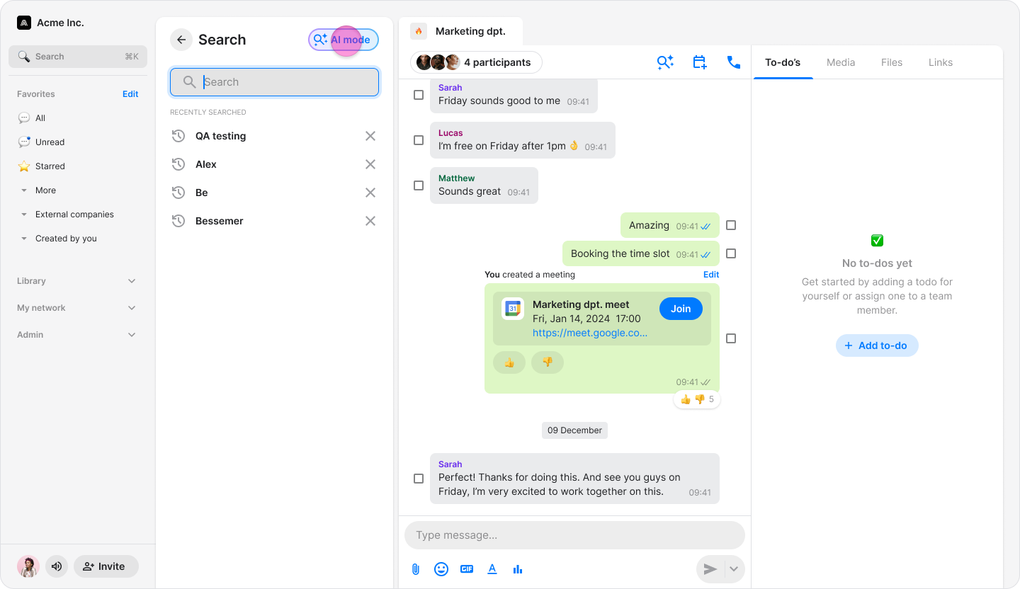 Search Your Workspace With AI screenshot 6