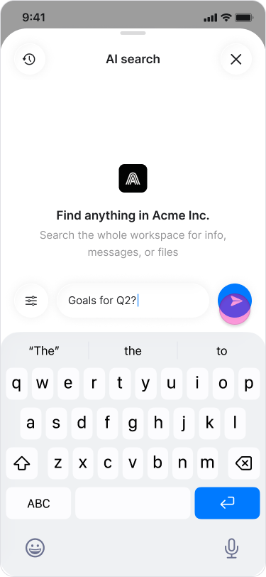 Search Your Workspace With AI screenshot 3