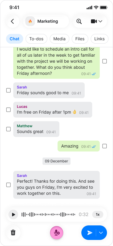Send Audio Messages screenshot 7