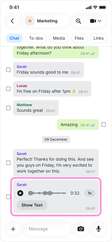 Send Audio Messages screenshot 3