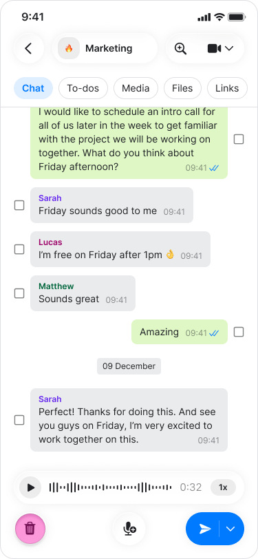 Send Audio Messages screenshot 12