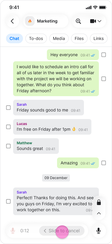 Send Audio Messages screenshot 9