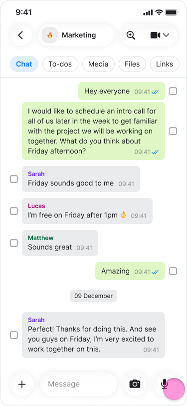 Send Audio Messages screenshot 1