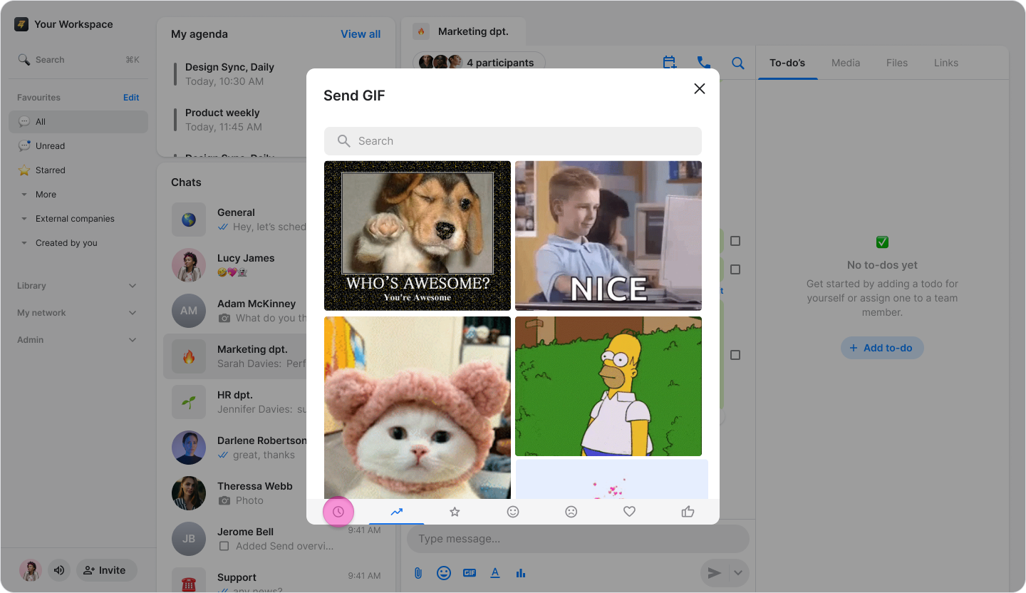 Send GIFs screenshot 6