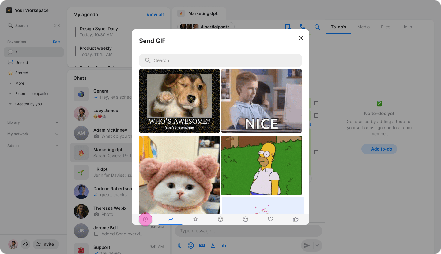 Send GIFs screenshot 6