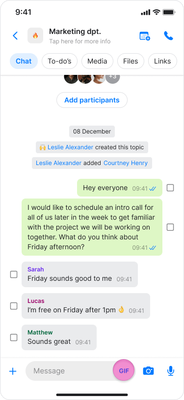 Send GIFs screenshot 1