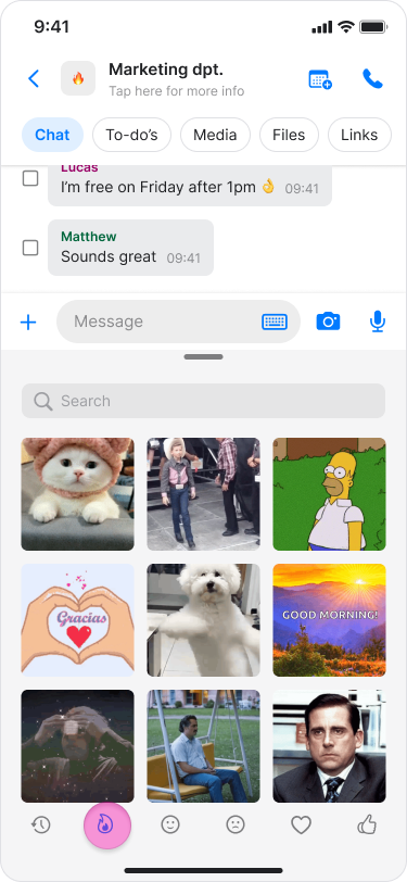 Send GIFs screenshot 2