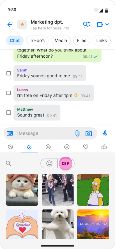 Send GIFs screenshot 4