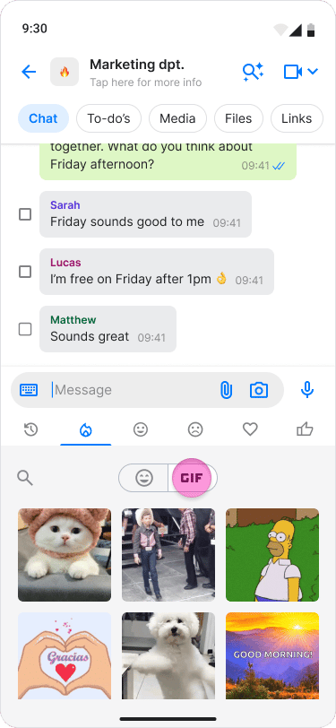Send GIFs screenshot 4